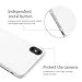 iPhone X Case, iPhone 10 Case, Muti-layer Matte Hard PU Leather Cover Shock Absorbing Case Microfiber Soft Lining Cloth Cushion Shell [Supports Wireless Charging] for Apple iPhone X 10 Edition (White)