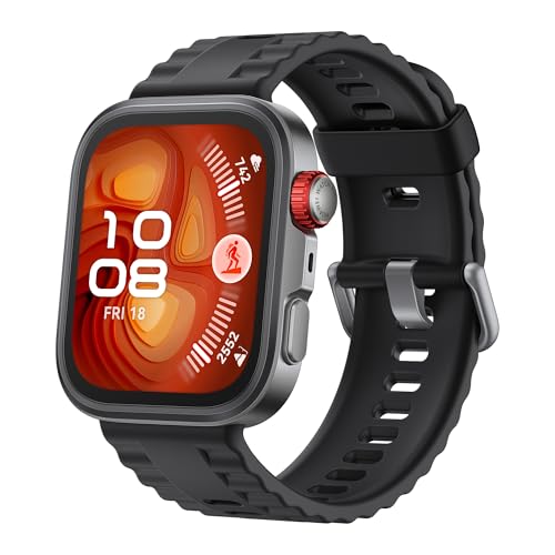 HUAWEI Watch FIT 4 Pro Smartwatch, GPS, Fitness Tracker mit Schlaf-Monitoring & EKG-Analyse, 3000 Nits, Bis zu 10 Tage Akkulaufzeit, Android & iOS Kom