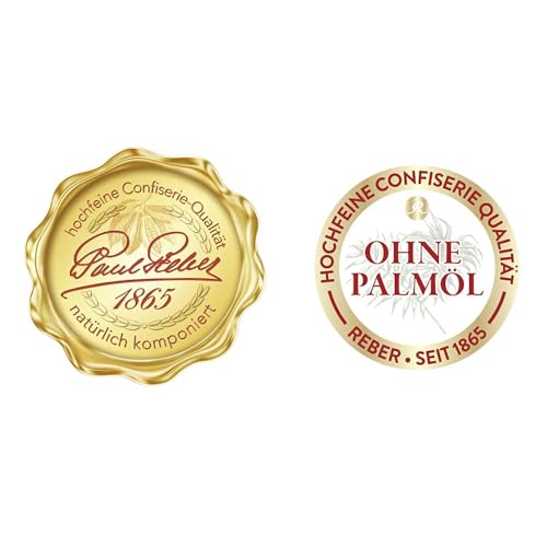 Reber, Constanze Mozart-Kugeln Barock, 15er Packung, Kugeln aus Alpenmilch Schokolade, Gefüllt mit Pistazien, Marzipan, Mandeln, Haselnuss-Nougat, 300g (15 Constanze Stück) 10