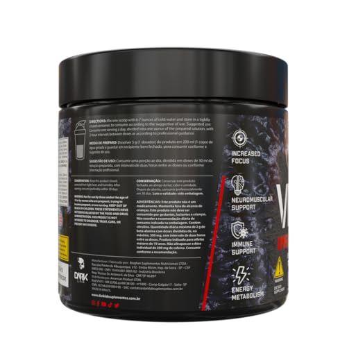 Pré-Workout Venom Underground Pré-Treino 300G Dark Lab (300g, Mango Loko)