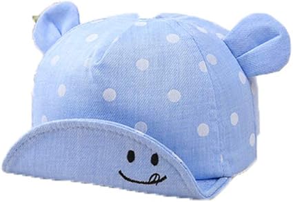 Amazon Co Jp キッズ 帽子 Wagocoro 子供 キャップ 女の子 男の子兼用 春夏秋 汗を沢山かいても汚しても自宅で洗える ブルー ベビー マタニティ
