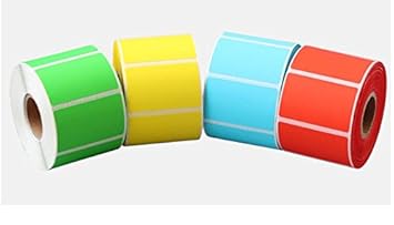 colored barcode labels