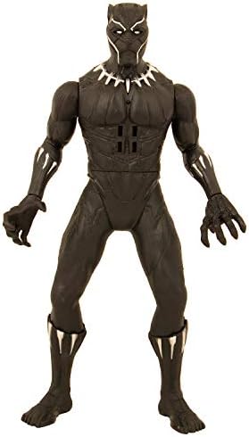 Rvold Avengers Infinity War Super Hero Action Figure Toy with Speech Sound and Light Effect for Kids (12 inch) (Black Panther)