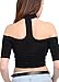 Wink Gal Women's Basic Choker Crop Top