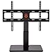 ECHOGEAR TV Swivel Stand - Universal Replacement Stand for TVs Up to 60"- Height Adjustable Up to 4" & Smooth TV Swivel - Works with Samsung, LG, Sony & More primary