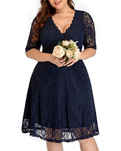 cocktail dress dark blue