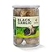 VINSULLA Black Garlic 300g Whole Black Garlic Aged for Full 90 Days Black Garlic Jar 0.66 Pounds Healthy Snack Ready to Eat or Sauce