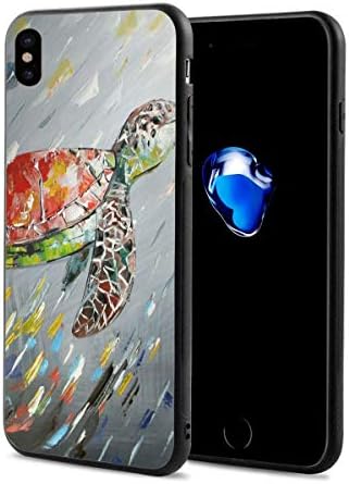 iPhone X Case Cover Sea Turtle Cases Shell Apple iPhone X(5.8-Inch)