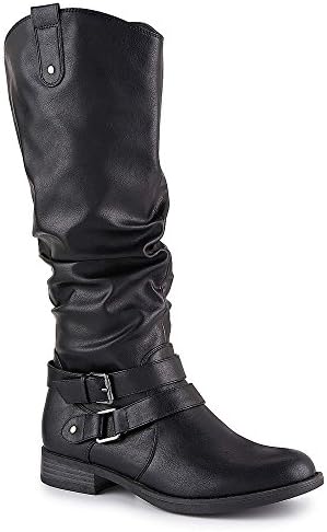 Limelight Womens Madison Equestrian Slouch Boot Shoes