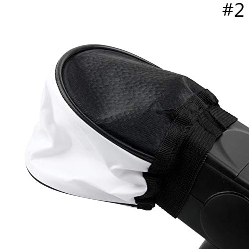 Rucan New Universal Camera Flash Reflector Lamp Photo Diffuser External Softbox B - Thumbnail 2