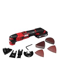 SKIL - Multiherramienta oscilante de 20 V, incluye batería de litio PWRCore 20 de 2,0 Ah y cargador - OS593002