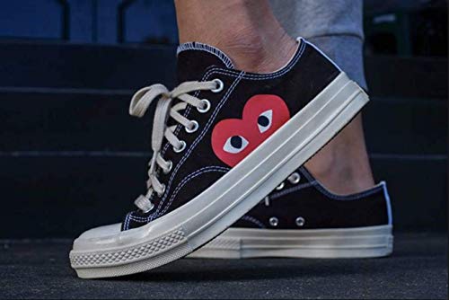 Comme Des Garcons Play X Converse Low Black Desertcart INDIA