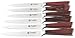 Tyrellex Steak Knives | Premium Steak Knife Set (6 Pieces and Wood Gift Box)