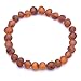 Genuine Raw Baltic Amber Bracelet for Adult - Choose Your Colors and Choose Your Size! - 3 Sizes and 10 Different Colors - 100% Authentic Baltic Amber (7 Inches, Cognac)