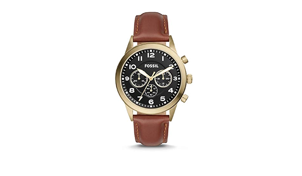 Fossil Flynn Pilot Chronograph Brown 
