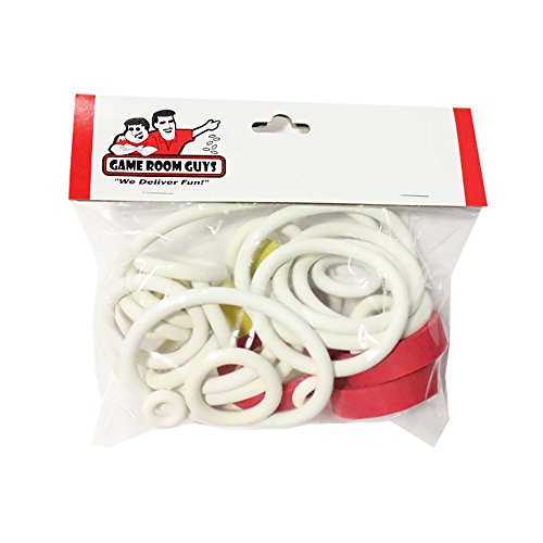 Black Knight 2000 Pinball White Rubber Ring Kit