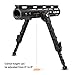 MidTen Keymod Bipod,Duty Black,Height 6-8 Inches for Hunting and Shooting