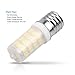 Aooshine Ceramic E17 LED Microwave Bulb 5 Watt Warm White 3000K Under Oven E17 Intermediate Base 45W Halogen Equivalent Non-dimmable(Pack of 2)