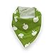 Baby Bandana Snap Bibs for Boys or Girls comes in 4 Pack Vibrant Set