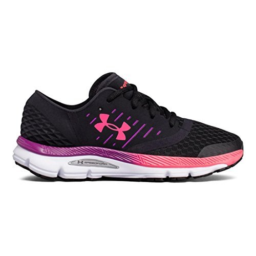 Under armour women s ua speedform solstice black/purple rave/pent…