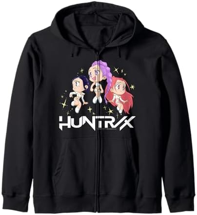 Amazon.com: KPop Demon Hunters Huntrix Golden Zoey Rumi Mira Zip