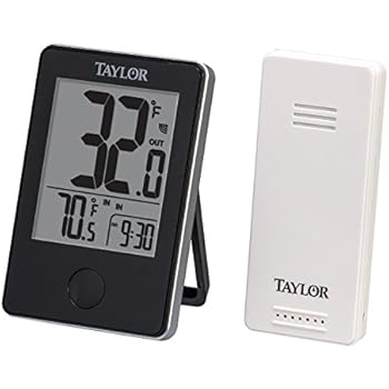 Taylor Precision Products Wireless Digital Indoor/Outdoor Thermometer