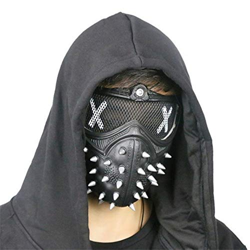 Watchdog Costumes - Armertek Watch Dogs Mask Marcus Wrench