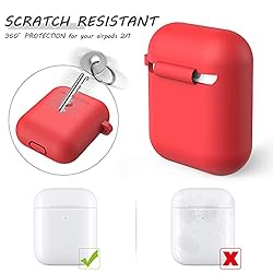 Airpods Case Cover, LELONG Soft Silicone Protective