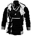 New Fashion Men's Anime Cosplay Costume Hoodie Cardigan Coat Jackets (L, Black)