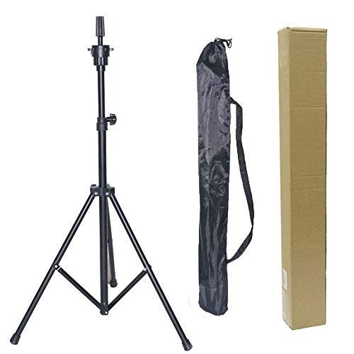 image for Borogo Wig Stand Metal Adjustable Cosmetology Hairdressing Training Ma