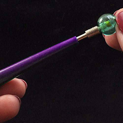 MXRS 5 Pcs Diamond Tipped Bead Reamer Beading Hole Enlarger Tool