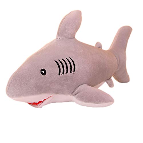 Lcoco&Dream Shark Toys Giant Stuffed Animals 19.6 Inches Two Styles Sharks Plush for Baby Children Gift (Gray 4, 19.8 Inches)