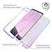 Casetego Compatible with Galaxy S8 Plus Case,360 Full Body Two Piece Slim Crystal Transparent Case with Built-in Screen Protector for Samsung Galaxy S8 Plus,Blue/Purple