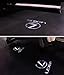 Wind Fire D006- Toyota/Lexus/Infiniti - No Drilling Changeable Courtesy Ghost Shadow Lights -Lifetime FREE logo chips replacement 2-pc set