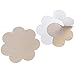Ayliss 10Pairs Flower Pasties Breast Nipple Cover Stick on Bra Disposable Beige