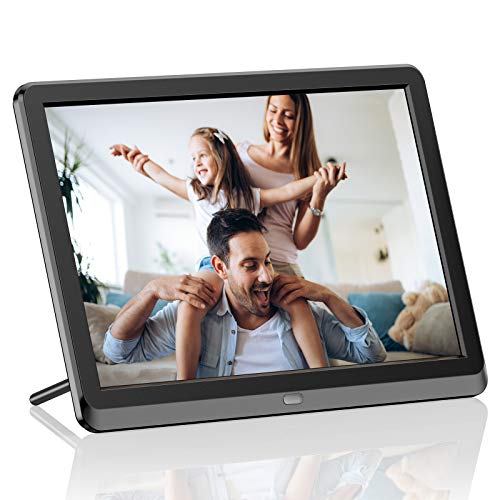 WiFi Digital Photo Frame 10 Inch Touch Screen, Smart HD Display, 8GB