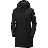 Helly-Hansen Womens Aden Insulated Waterproof Windproof Breathable Long Length Packable Hood Rain Coat Jacket