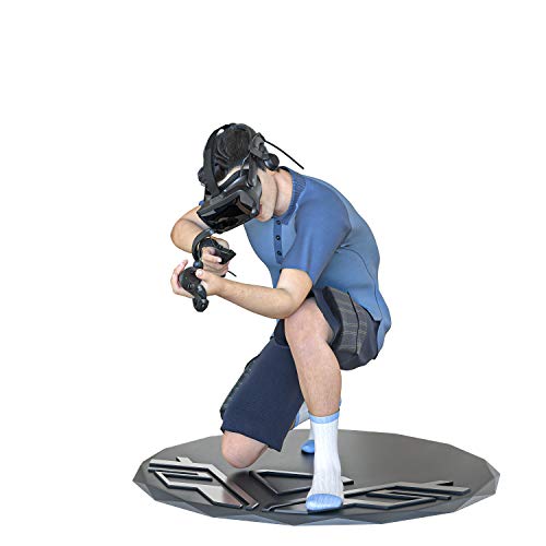 XPACK VR Mat 35" Round Anti Fatigue Mat Virtual Reality Matt Helps Determine Direction and