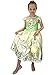 Disney Girls Tiana Dress Up Costume with Bag Size 6 Green