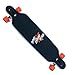Backfire New Cruiser Drop Through Longboard Complete Professional Longboards, balck and white