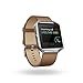 Fitbit Blaze Accessory Band, Leather, Camel, Small