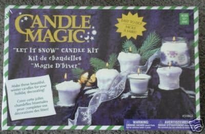 Candle Magic "Let It Snow" Candle Kit