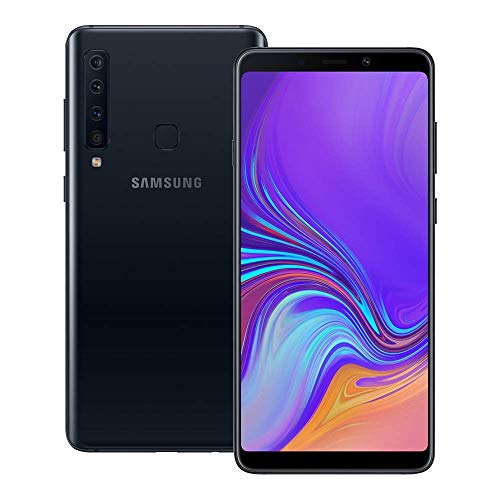 Samsung Galaxy A9S 2018 (SM-A9200) 6GB / 128GB 6.3-inches LTE Dual SIM Factory Unlocked - International Stock No Warranty (Caviar Black)