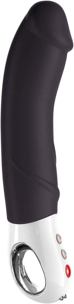 Fun Factory Big BOSS - Black LINE - Big Realistic Vibrator Rechargeable Black Silicone