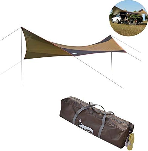 Car Canopy Family Trailer Outdoor Tent for Beach Camping SUV 5-6 Persons Sunshade