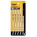 DEWALT DW3795H 5 Piece HCS/HSS Jig Saw Blade Set - T Shank primary