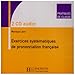Exercices Systematiques de Prononciation Francaise CD Audio (X2) (French Edition) by 
