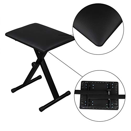 ShowMaven Heavy Duty Keyboard Stand and Bench, DoubleX Style