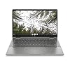 HP-Chromebook-X360-14c-ca0004na-14-Inch-Full-HD-Touch-screen-Display-Silver-10th-Generation-Intel-Core-i3-10110U-8-GB-RAM-128-GB-eMMC-100-GB-Google-One-1-Year-Subscription-Included HP Chromebook 14" Laptop PC 14c-ca0004sa, Intel i3, 8GB RAM, 128GB SSD, FHD, Mineral silver