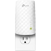 TP-Link WiFi Extender with Ethernet Port, Dual Band 5GHz/2.4GHz, Up to 44% More Bandwidth Than Single Band, Covers Up to 1200
